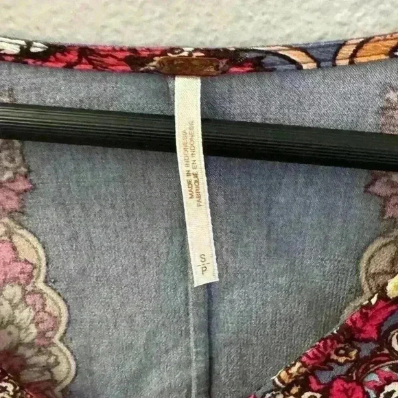 Oversized Free people blouse size small - Picture 3 of 3